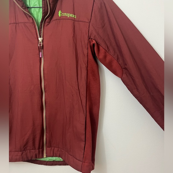 Cotopaxi Women’s Puffer Jacket XS Drumfire Red Zip Up Light Weight - Picture 7 of 7
